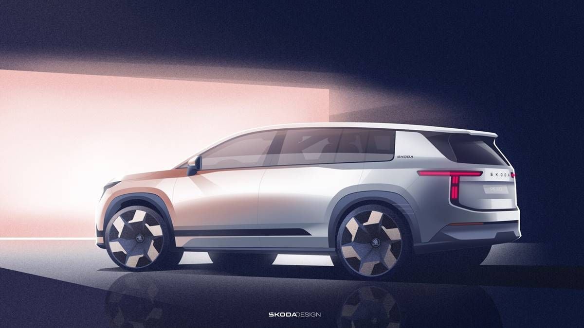 Škoda adelanta el diseño de su nuevo SUV eléctrico de siete plazas: el Peaq