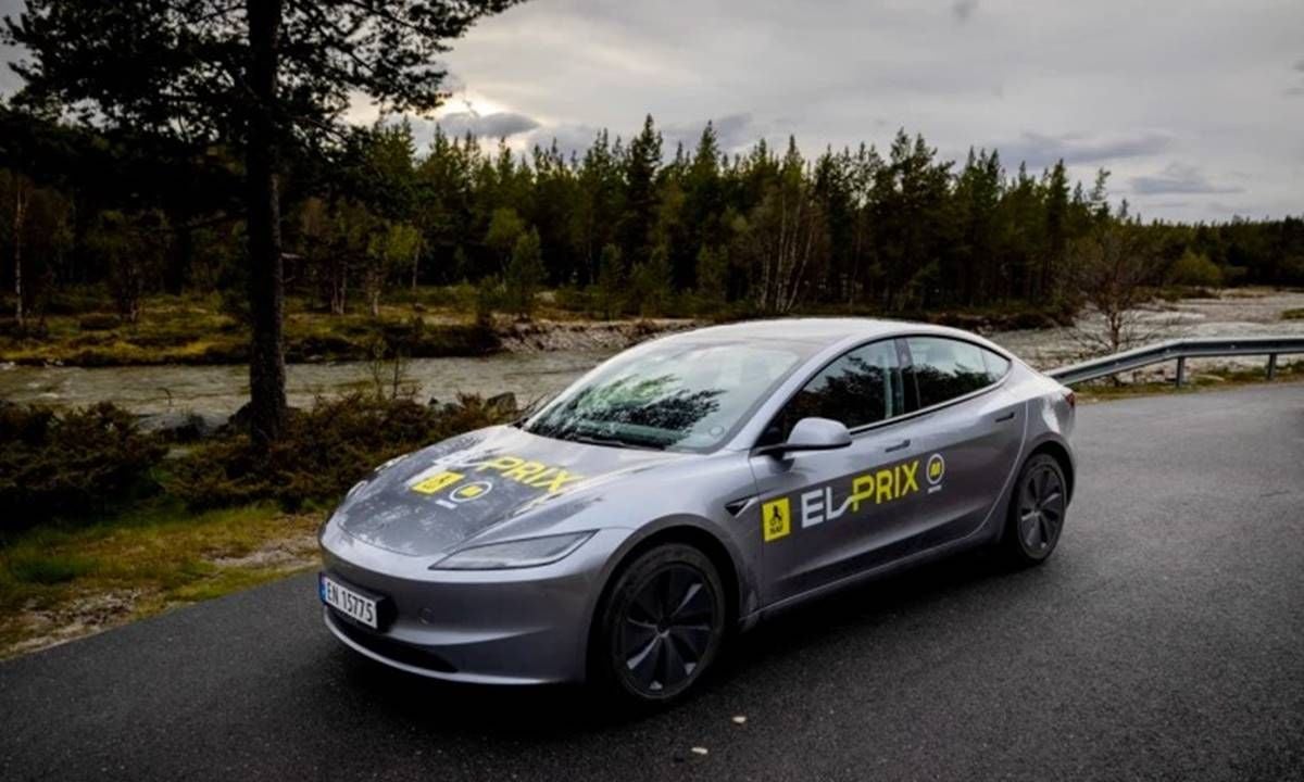 Tesla sorprende en la prueba de verano del club del automóvil de Noruega