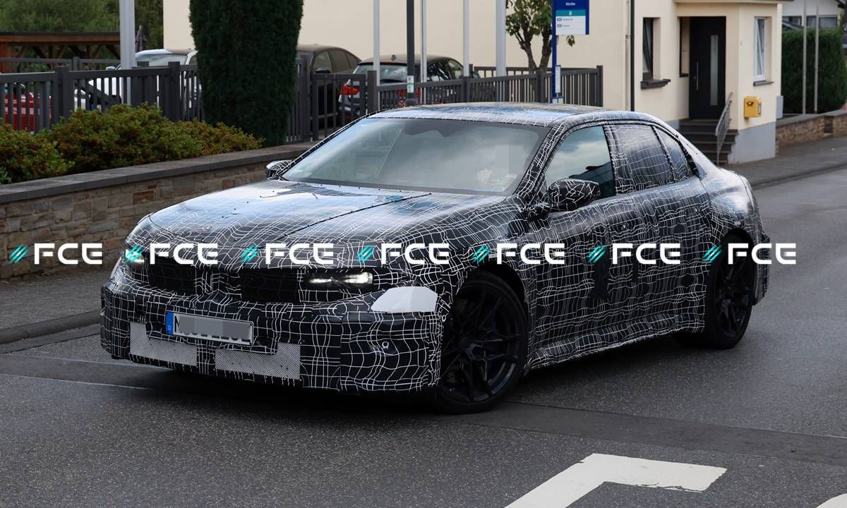 El brutal BMW M3 eléctrico cazado en Nürburgring
