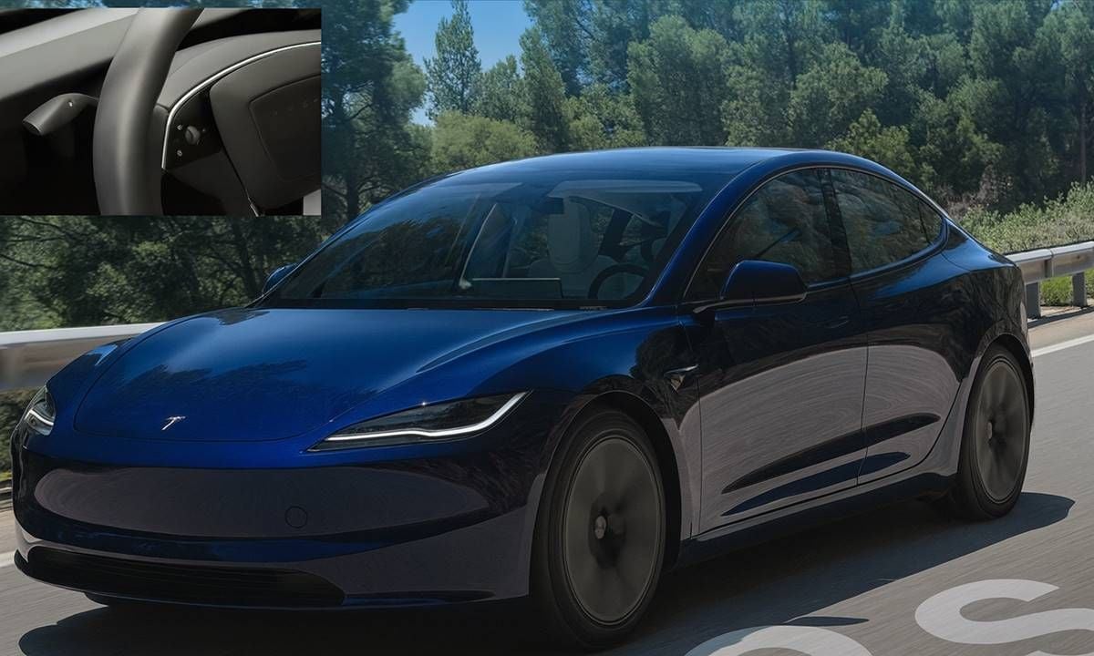 Tesla recupera la palanca de intermitentes en el Model 3, incluso en los entregados