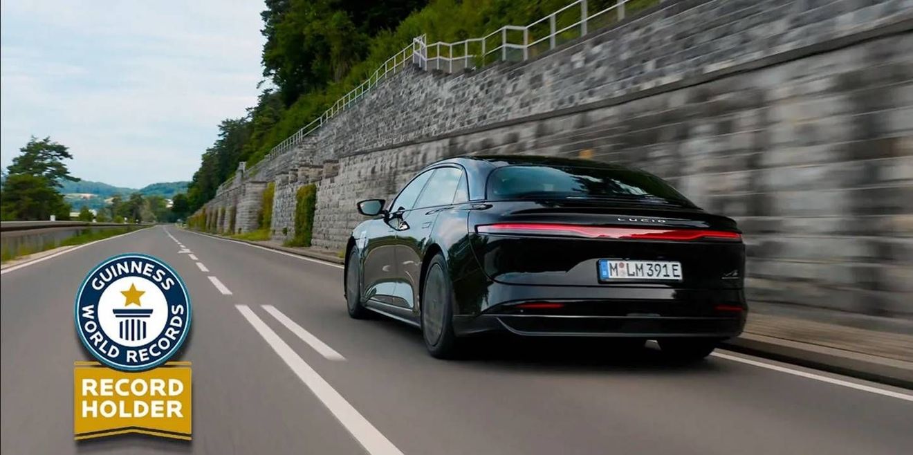 Este coche eléctrico rompe récord mundial al superar los 1.200 km con una sola carga