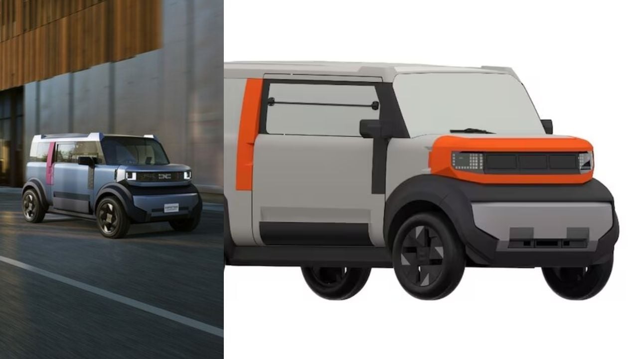 Así es el Dacia Hipster definitivo: se filtra el cuadriciclo eléctrico rival del FIAT Multiplina
