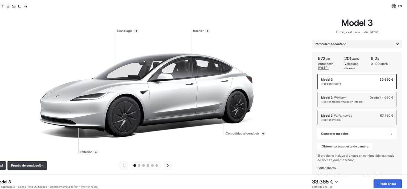 Ni un solo europeo en el Top 10 de ventas de coches eléctricos en España: china y Tesla arrasan