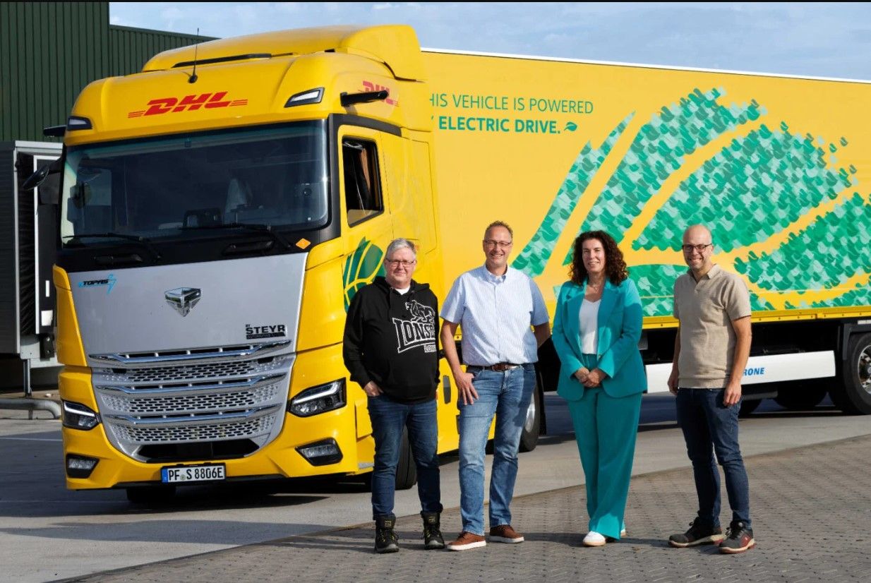 DHL pone a trabajar este camión eléctrico de 621 kWh y 500 km de autonomía real en sus rutas europeas