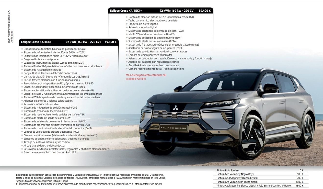 Mitsubishi Eclipse Cross es un desastre total en ventas: ahora rebaja su precio más de 5.000 euros