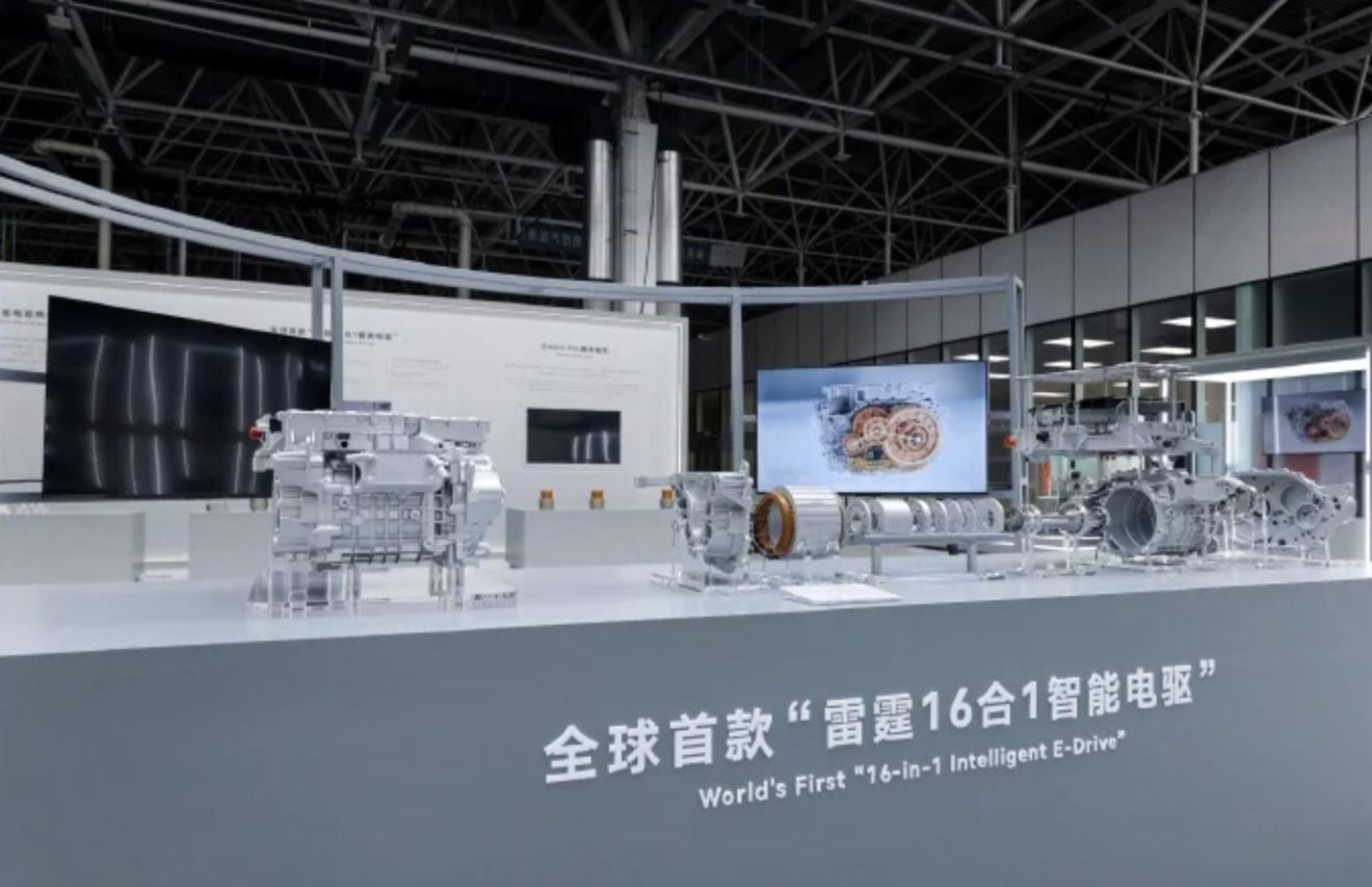 Una eficiencia récord del 93,8%: Geely presenta su revolucionario sistema de propulsión eléctrico "Thunder"