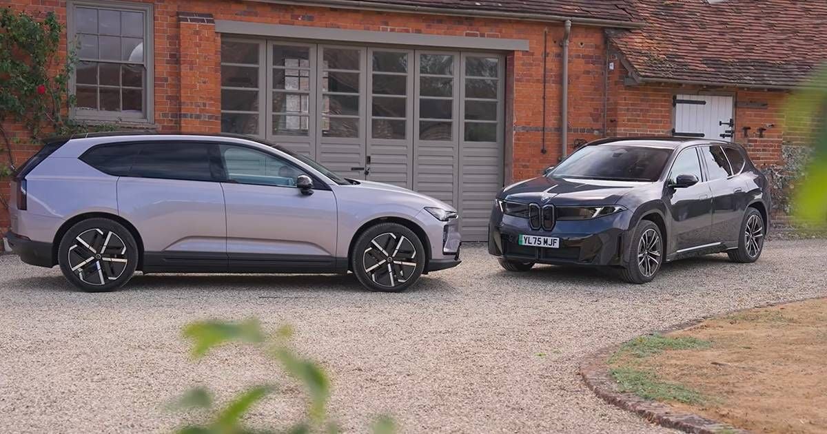 BMW iX3 o Volvo EX60: 800 km de autonomía: una comparativa de SUV eléctricos premium