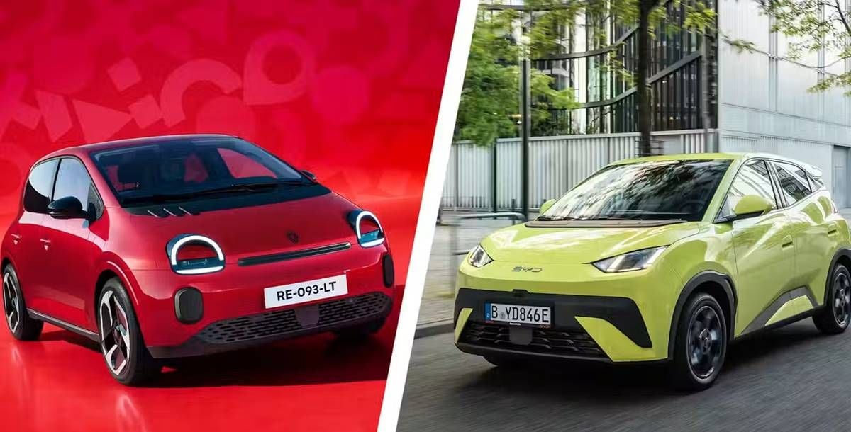 Renault Twingo E-Tech frente al BYD Dolphin Surf: dos eléctricos baratos, pero con una gran diferencia