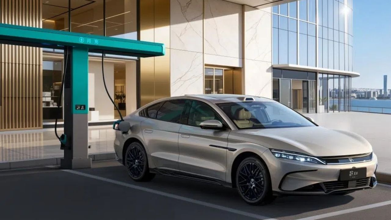 El BYD Han se renueva con 322 CV, más eficiente que el Tesla Model 3 y recarga del 10% al 97% en 9 minutos