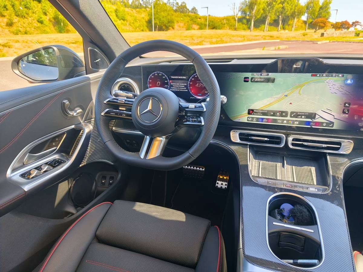 Prueba de autonomía a 120 km/h de Mercedes GLC 400