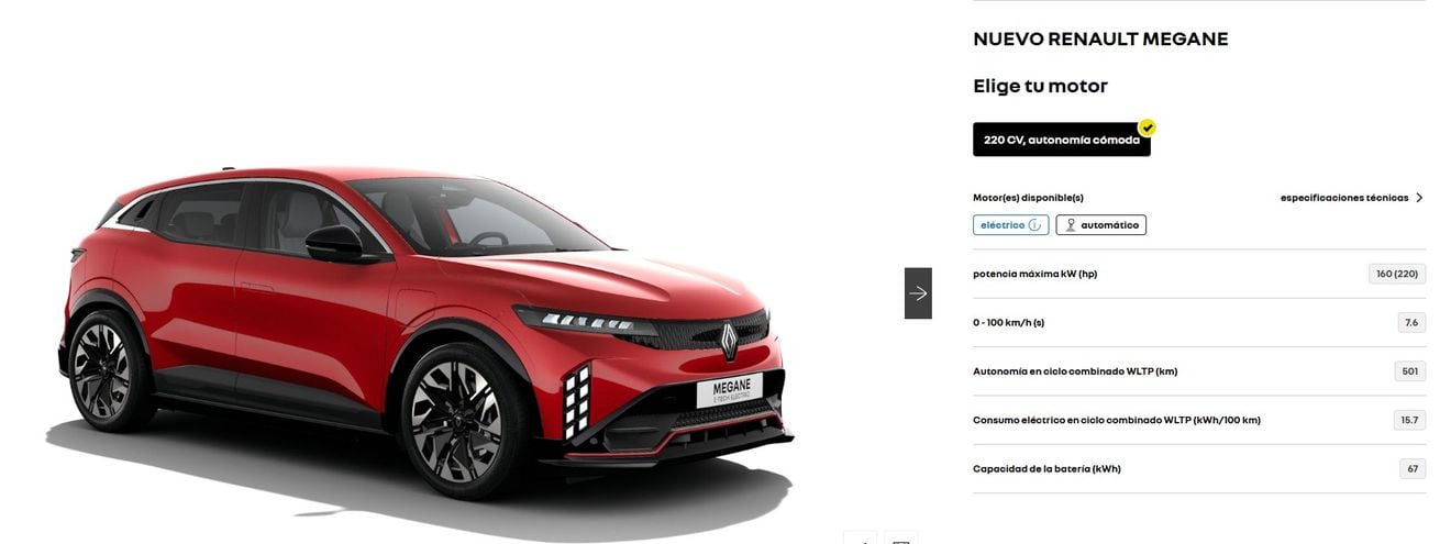 Renault mejora el Megane eléctrico con batería LFP, 500 km de autonomía, carga más rápida y sin subir el precio