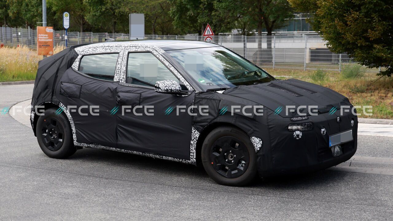 Nuevas imágenes del Hyundai IOINIQ 3, el hermano 'coupé' del exitoso KIA EV3