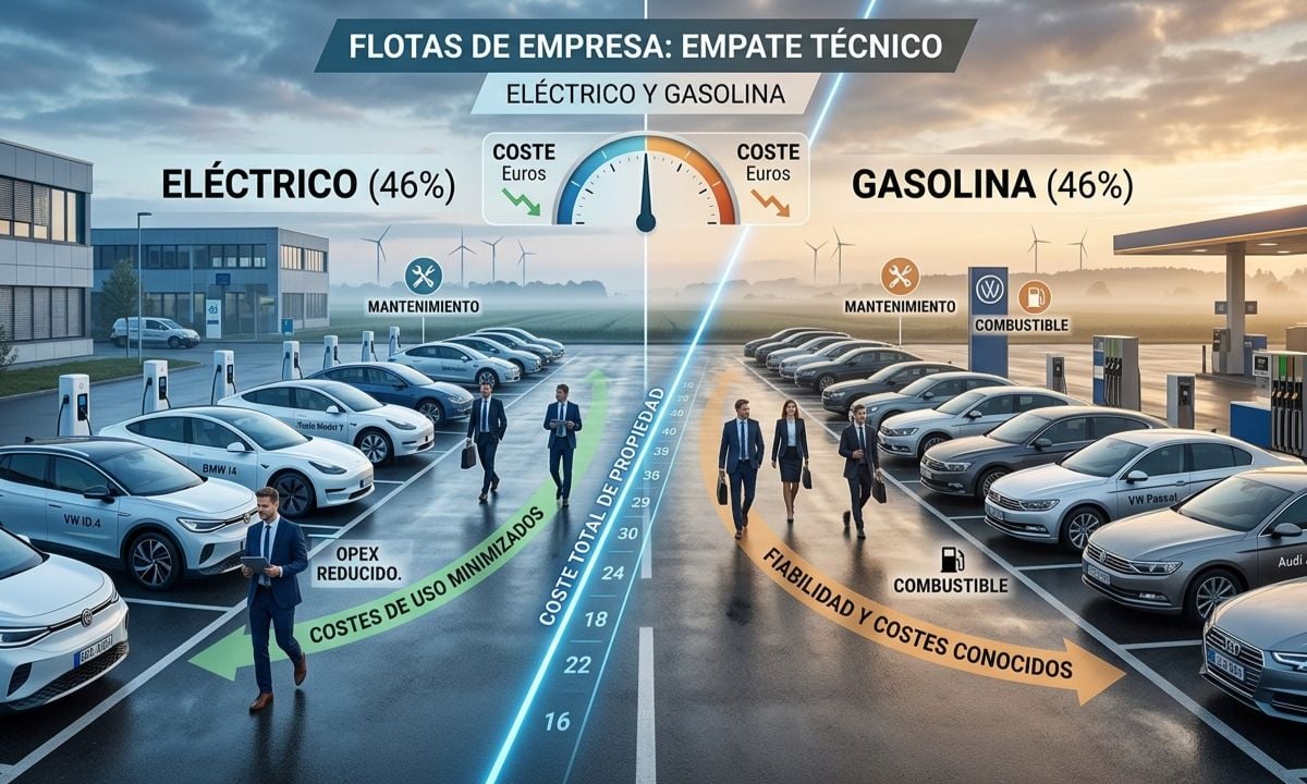 El cambio silencioso: las flotas de empresa se pasan al coche eléctrico
