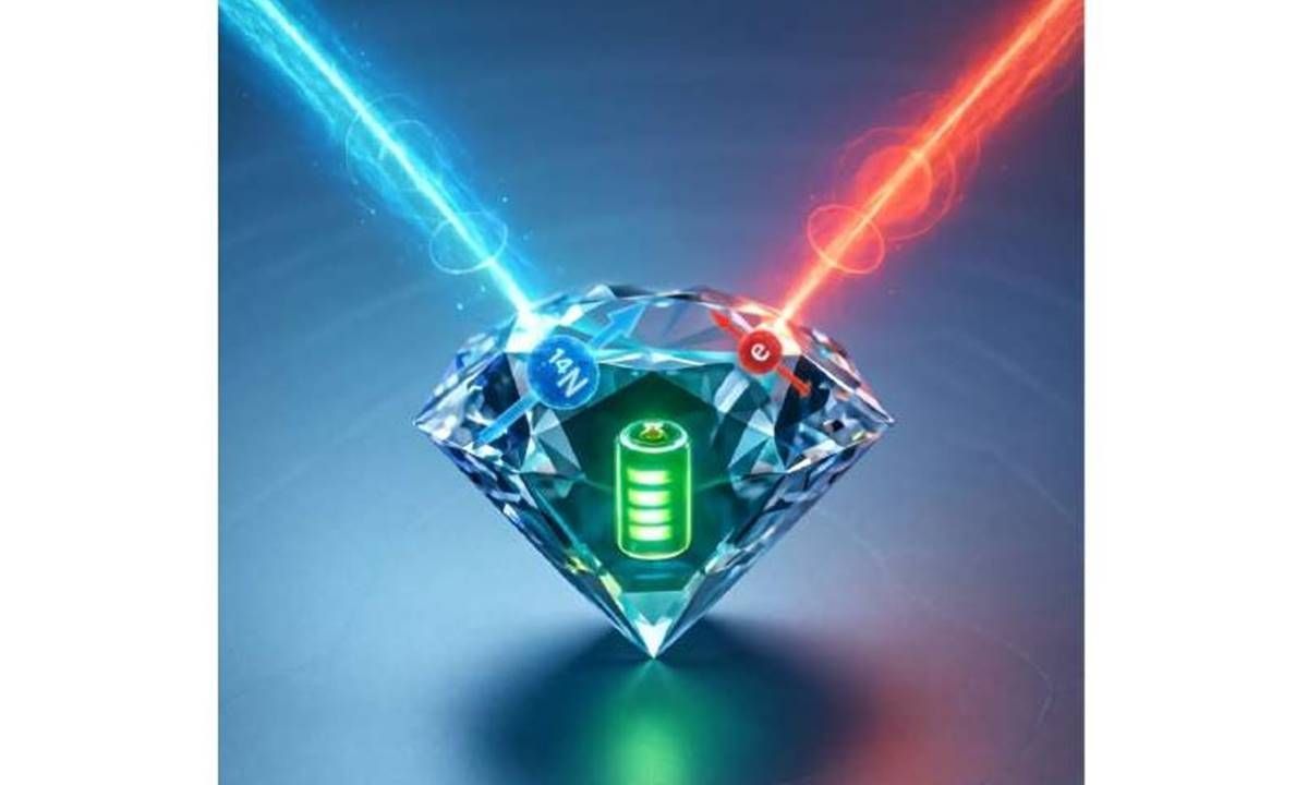 Una batería cuántica de diamante que frena la autodescarga y abre nuevas puertas al almacenamiento energético