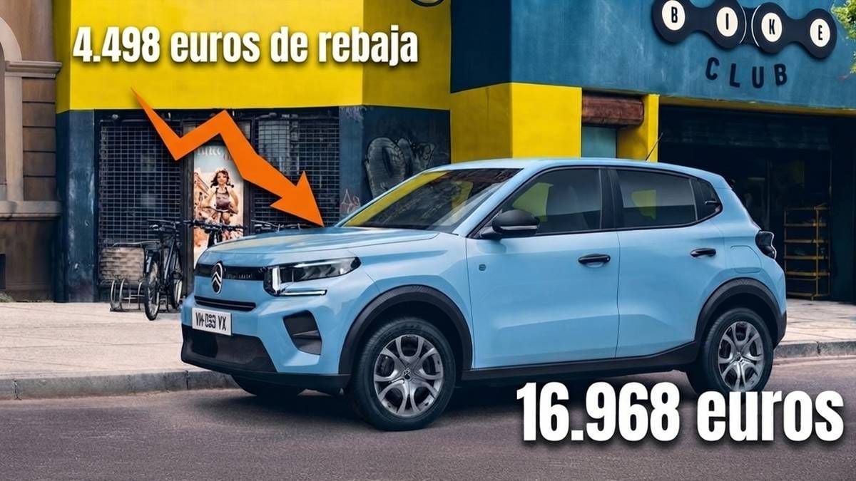 215 km de autonomía y 4.498 euros de rebaja: el Citroën ë-C3 se queda en 16.968 euros