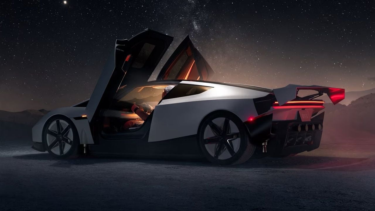Se presenta el nuevo Tesla Roadster, un deportivo eléctrico capaz de volar gracias a sus 10 propulsores de cohete
