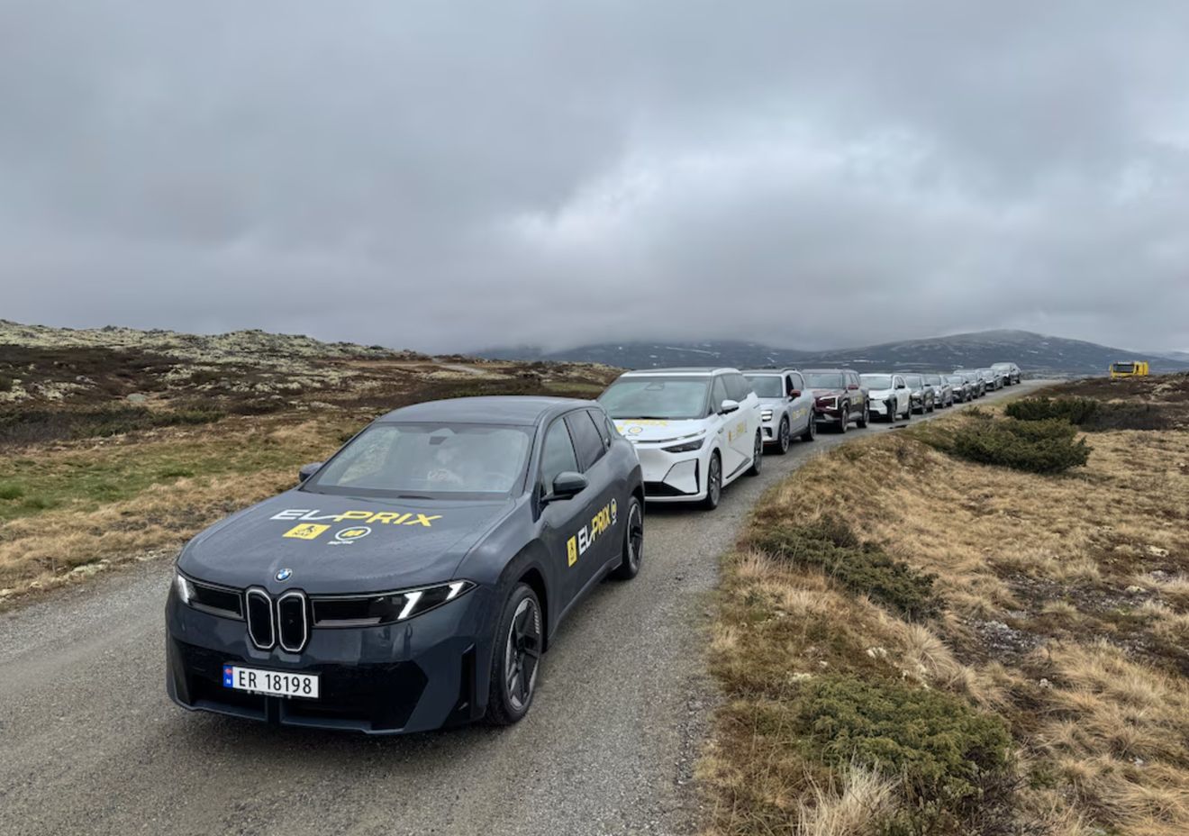 Noruega pone a prueba 24 coches eléctricos: BMW gana y XPeng sorprende a todos