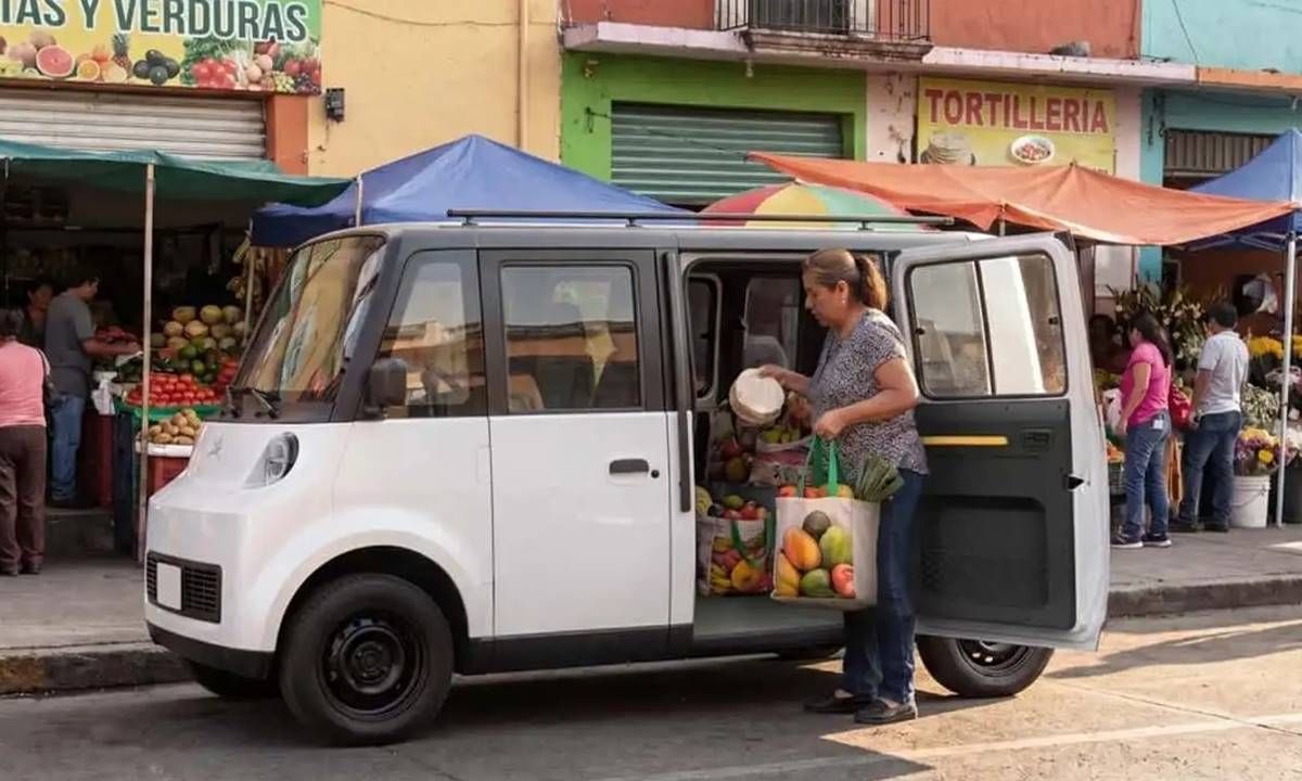 México presenta el Olinia Uno: un coche eléctrico de 7.500 euros con seis plazas