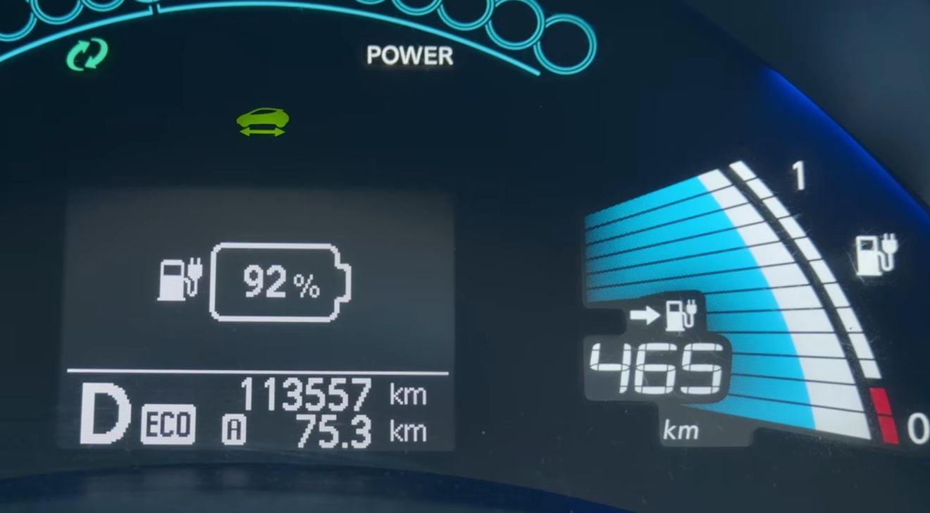 Cambia la batería de su Nissan Leaf de 10 años por 5.000 euros y consigue más de 400 kilómetros de autonomía real