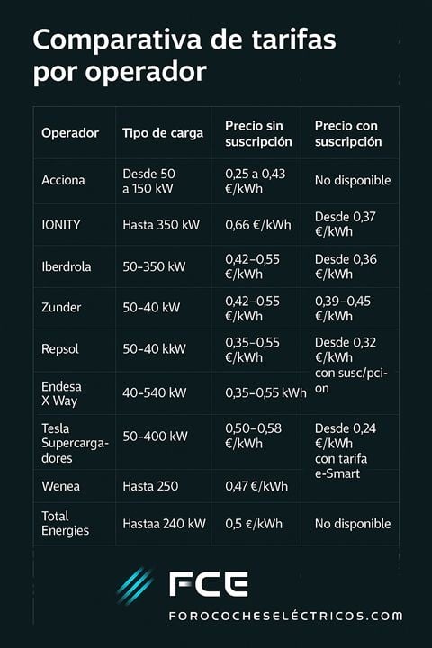 Cargar sin suscripción en España puede costarte hasta un 56% más