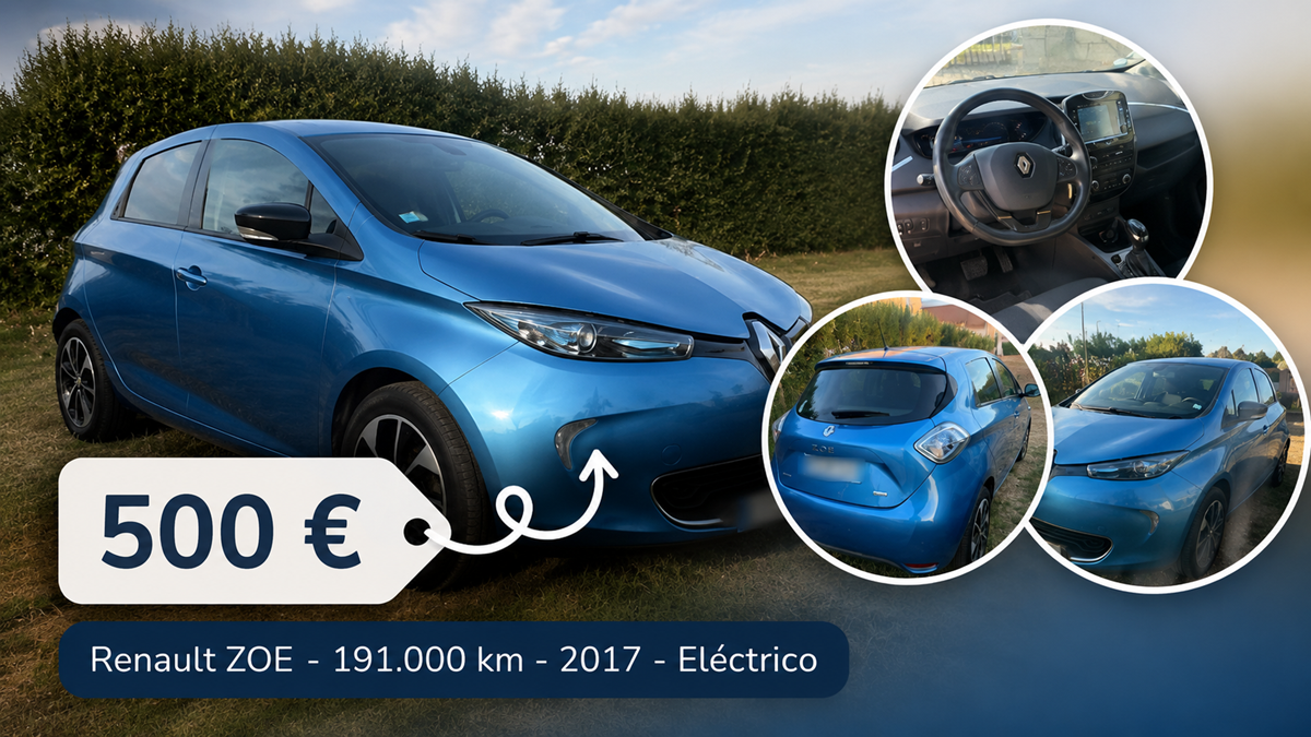 ¿Un coche eléctrico por 500 euros? Francia pone en marcha ayudas para coches eléctricos usados