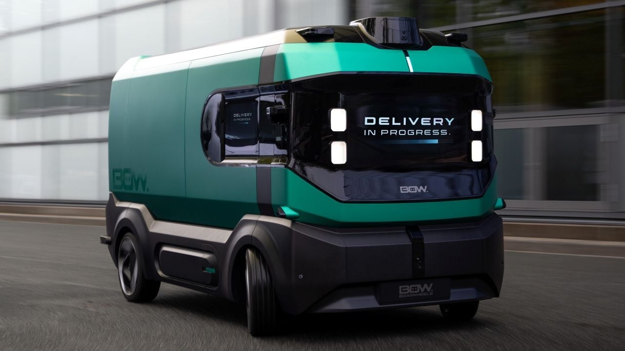 Stellantis presenta el BOW, una 'caja sobre ruedas' eléctrica y autónoma para el reparto urbano