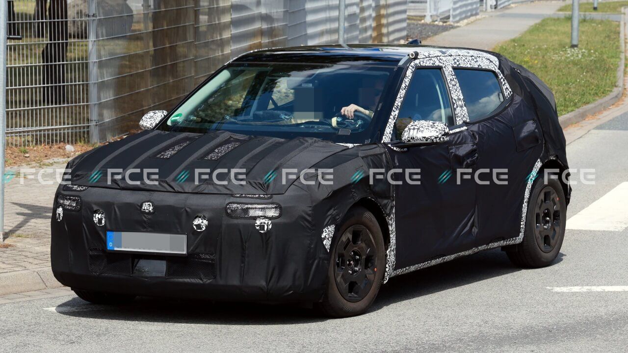Nuevas imágenes del Hyundai IOINIQ 3, el hermano 'coupé' del exitoso KIA EV3