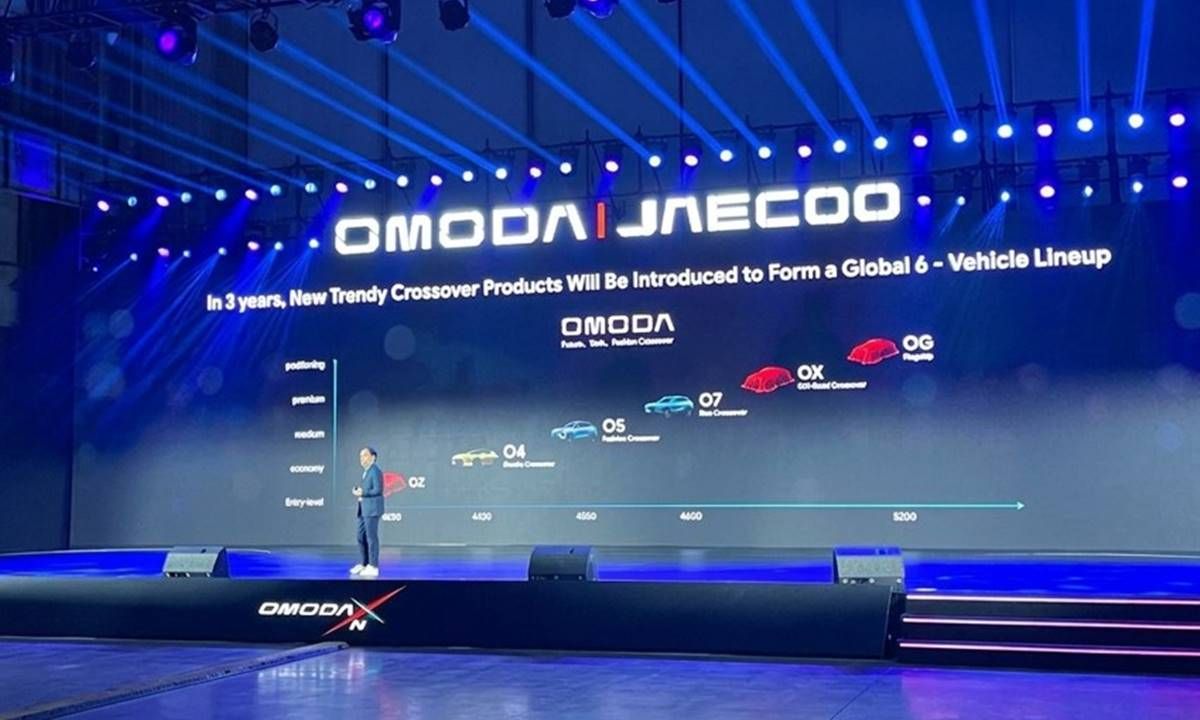 Chery prepara el Omoda 2: un SUV eléctrico urbano de hasta 450 km de autonomía