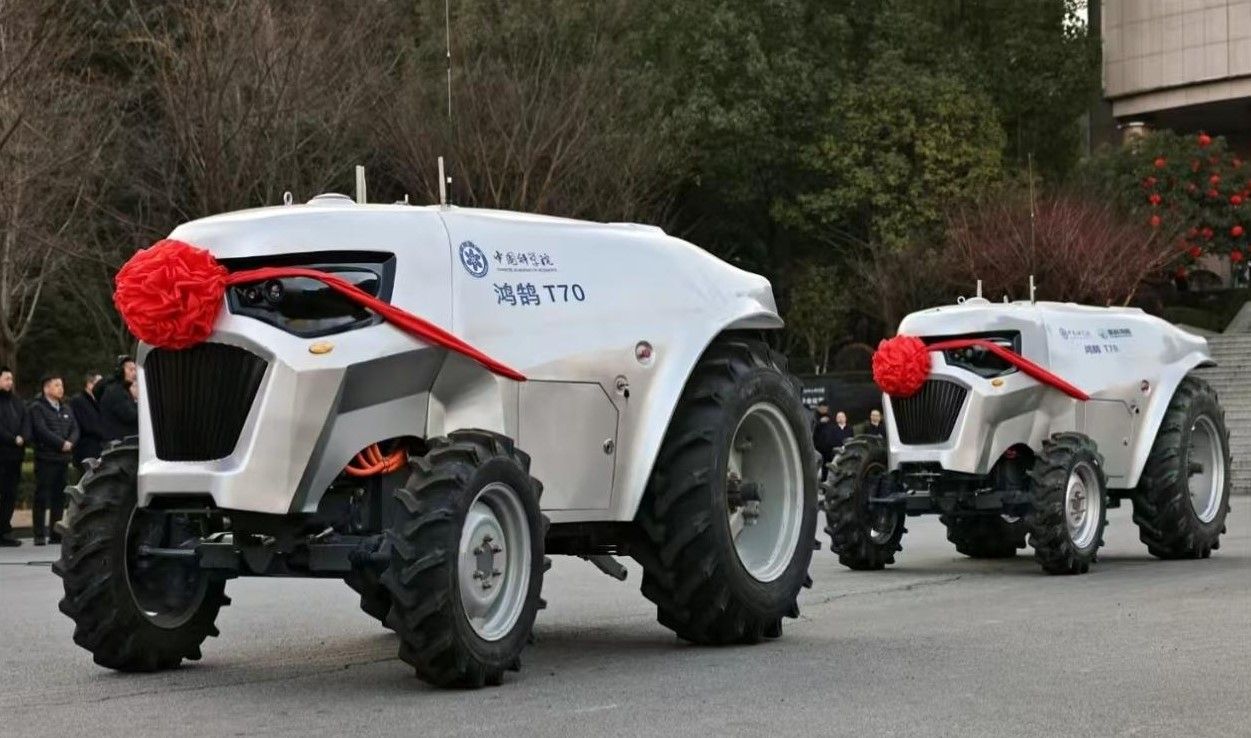 El tractor eléctrico y autónomo chino que trabaja sin conductor y quiere revolucionar el campo