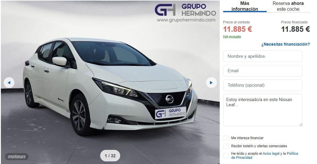¿El momento de los chollos? Coches eléctricos con hasta un 60% de devaluación en un año