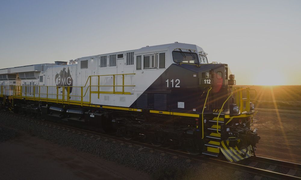 El tren eléctrico a baterías con autonomía ilimitada ya circula en Australia