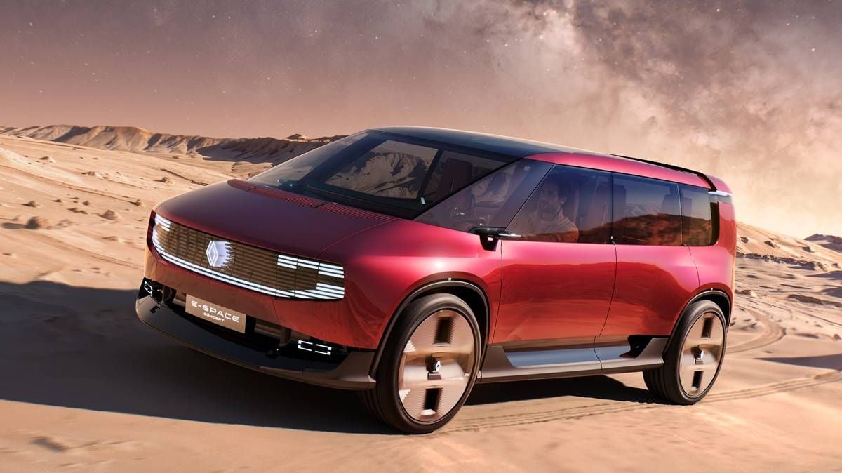 Renault resucita el Espace para la era eléctrica: así es el espectacular E-Space Concept