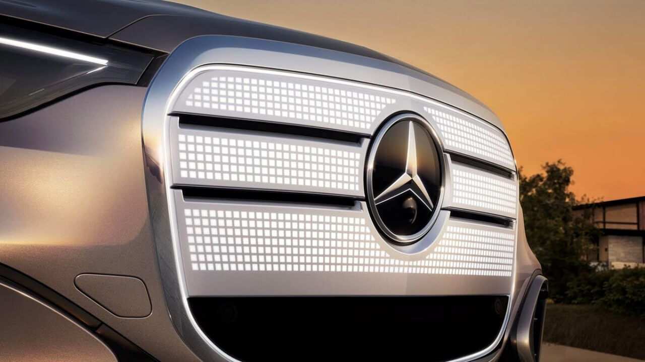 Si la discreción no es lo tuyo, la nueva calandra del Mercedes GLC eléctrico te encantará