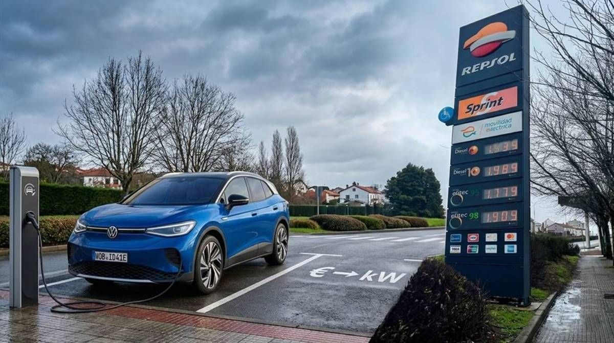 Hasta 5 veces más barato que el diésel: el fin de las ayudas a los combustibles vuelve a aumentar el ahorro del coche eléctrico