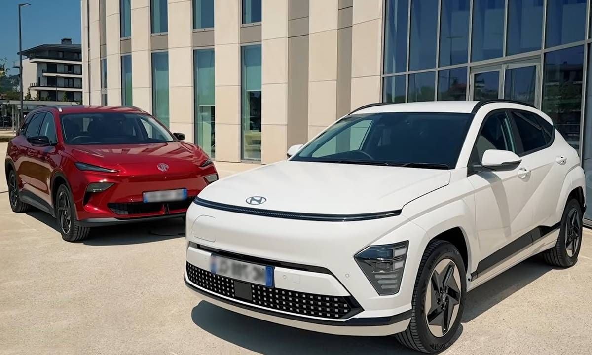 Comparativa de dos SUV eléctricos compactos: Hyundai Kona frente a MG S5