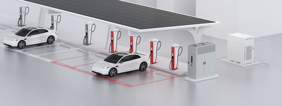 Huawei encuentra la solución para instalar cargadores ultrarrápidos donde la red eléctrica no llega