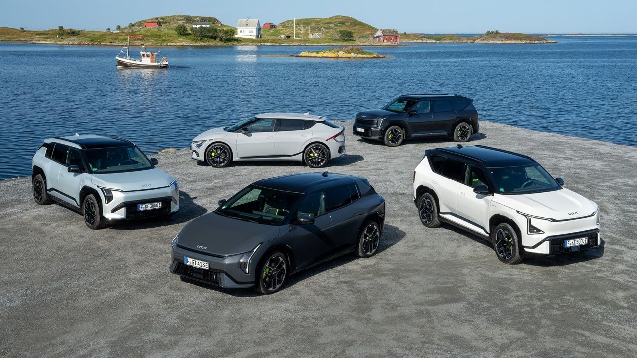 KIA amplía su gama eléctrica en Europa con los nuevos EV3 GT, EV4 y EV5 GT