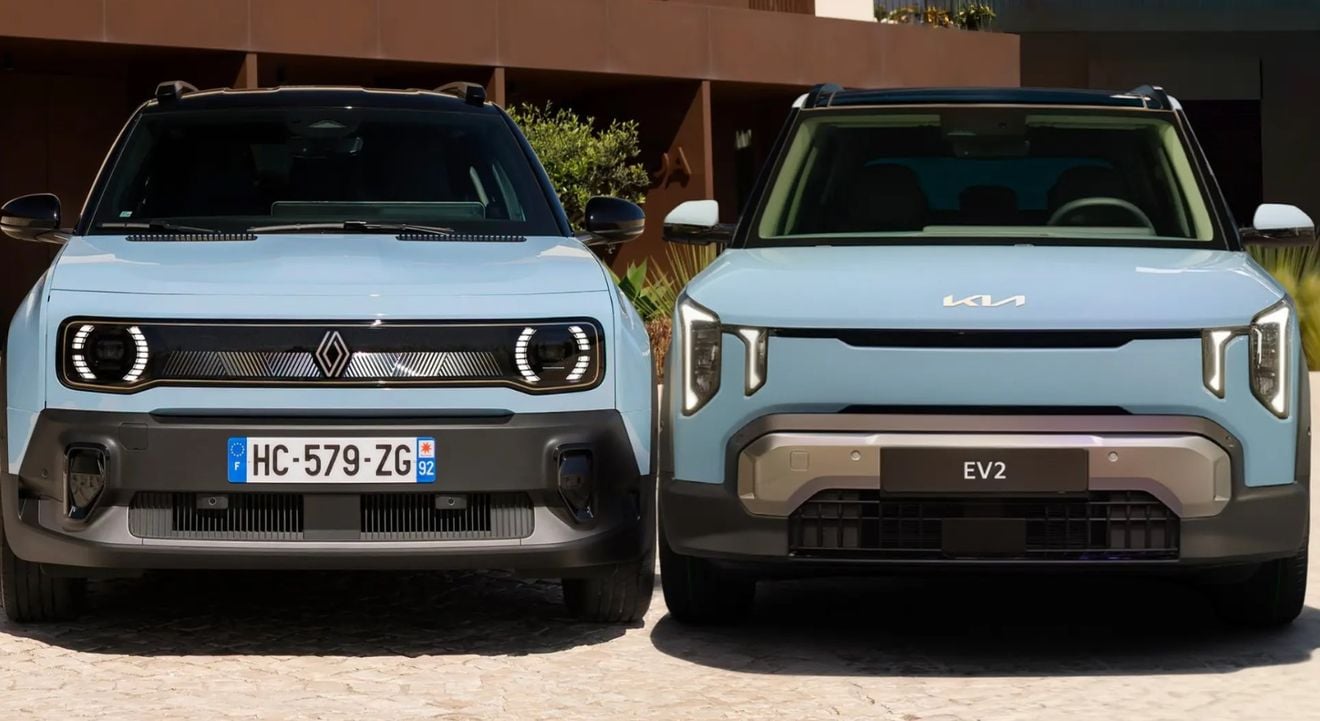Kia EV2 contra Renault 4 E-Tech: así se enfrentan los dos SUV eléctricos compactos