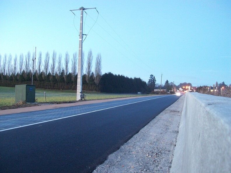 Francia se convirtió en el primer país del mundo en construir una gran carretera solar. Ahora sabemos por qué no fue una buena idea