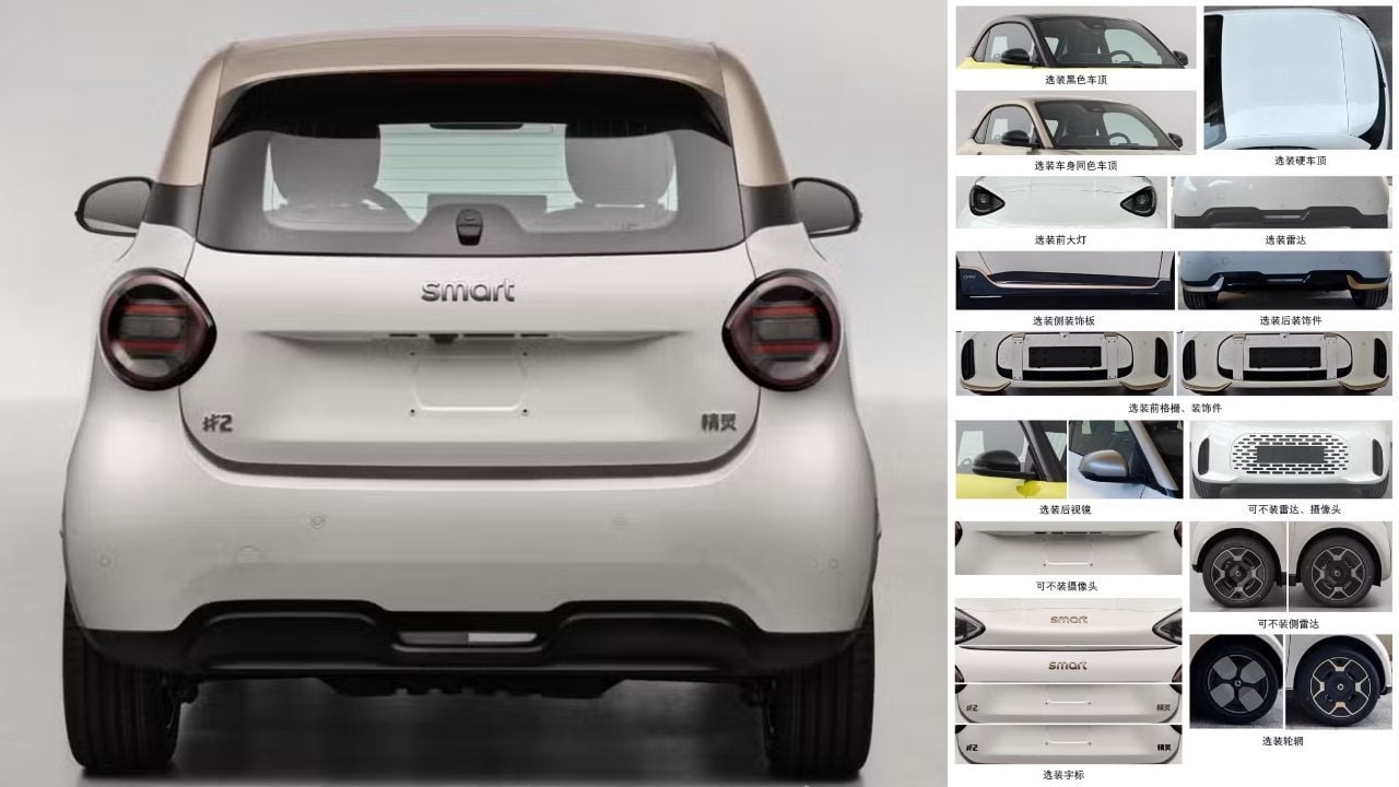 El Smart #2 se filtra: quedan al descubierto el diseño y las especificaciones del heredero del Fortwo