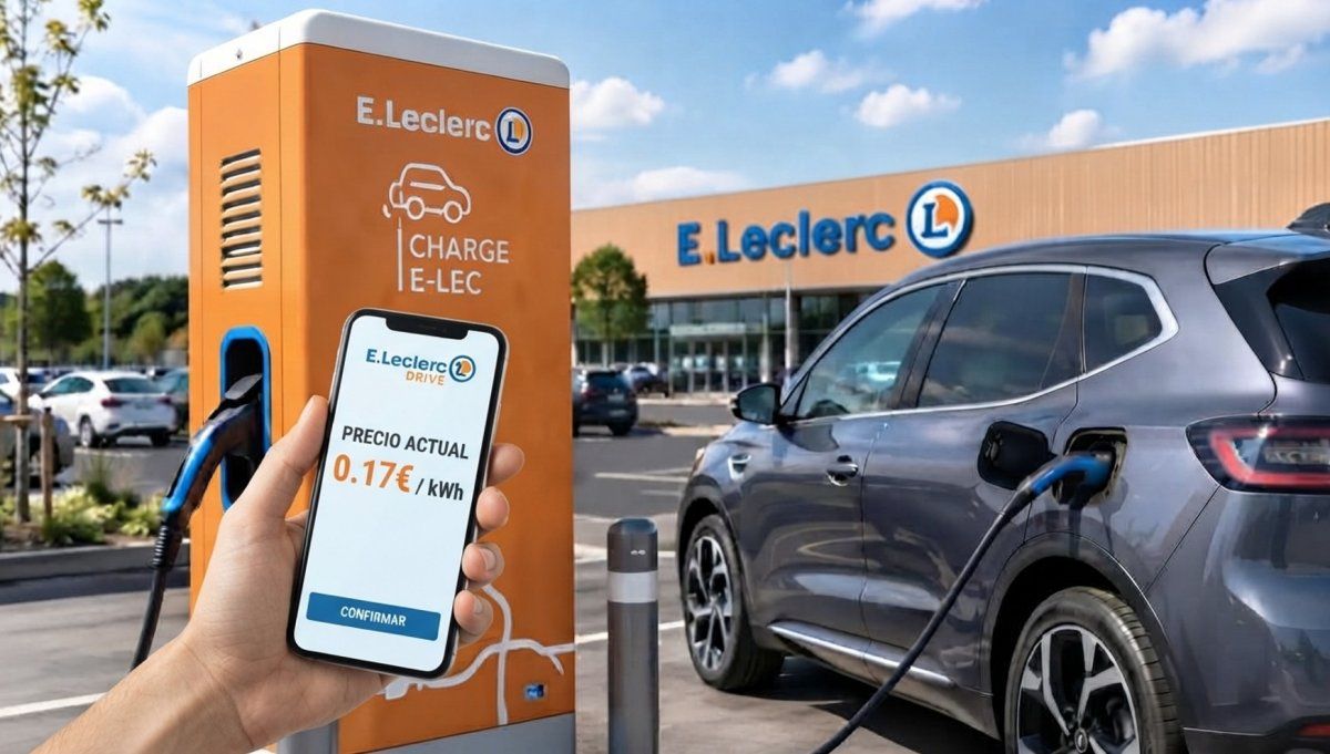 Este supermercado rompe el precio de la recarga con una tarifa de 17 céntimos el kWh