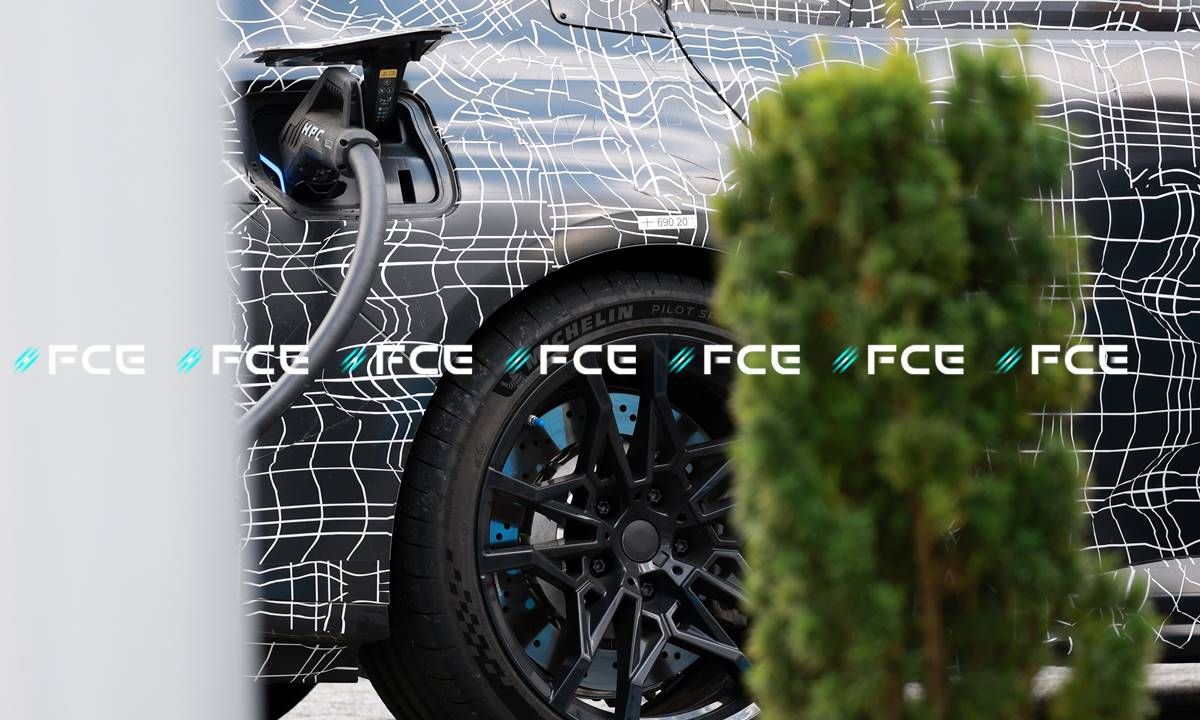 El brutal BMW M3 eléctrico cazado en Nürburgring