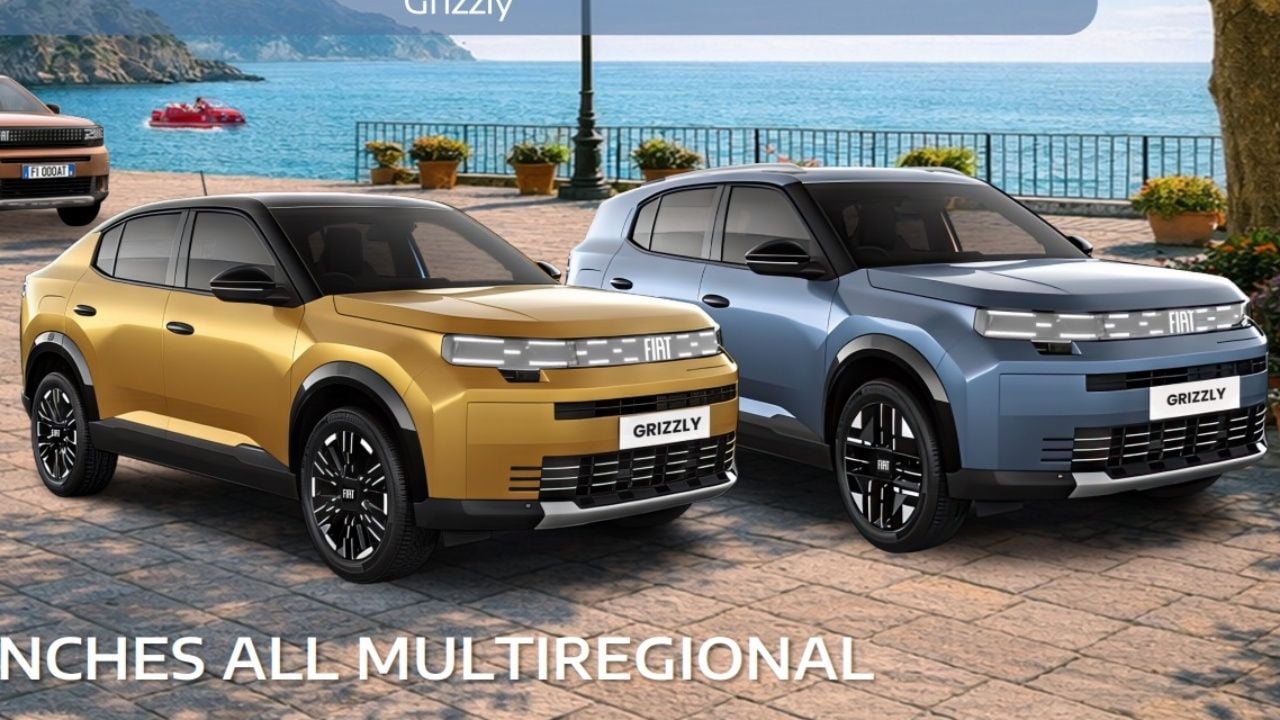 FIAT revela sus nuevos coches eléctricos: Quattrolino, Grizzly y Pandina