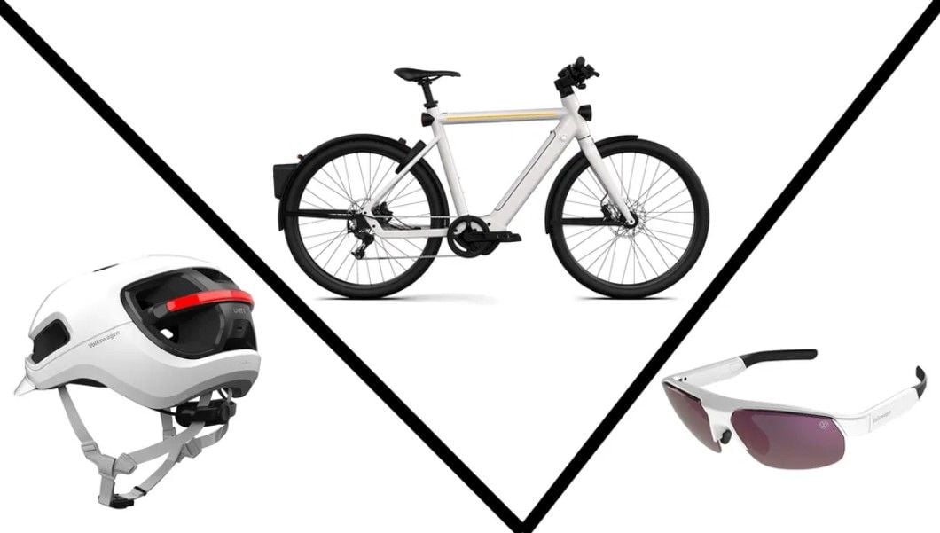La bicicleta eléctrica que estrena la primera cámara trasera integrada del mundo y gafas inteligentes para aumentar la seguridad