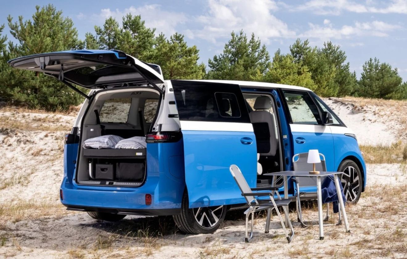 Volkswagen convierte el ID. Buzz en una autocaravana eléctrica con 86 kWh y casi 500 km de autonomía