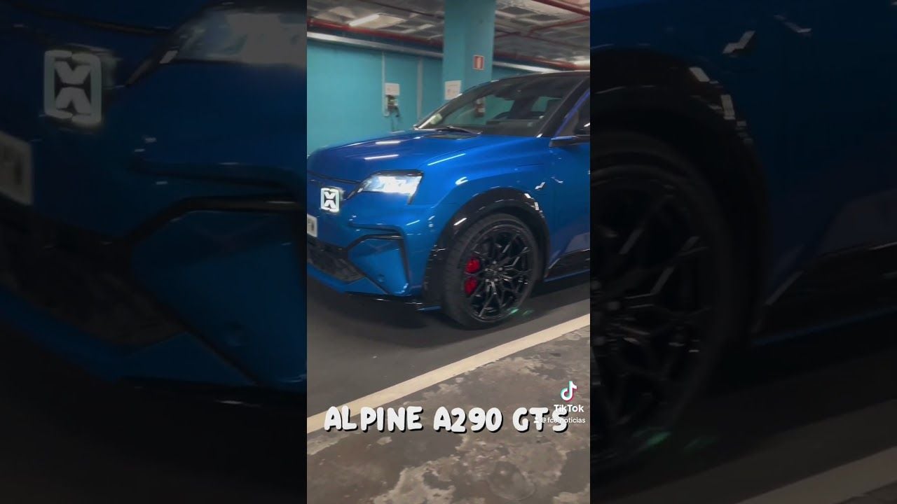 Este es el Alpine A290. La versión deportiva del R5