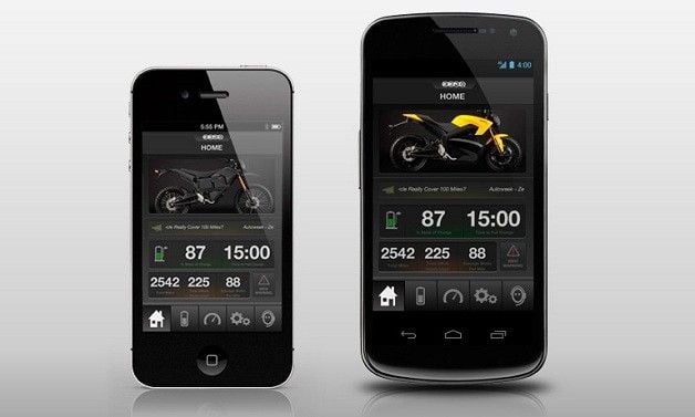 Zero Motorcycles app