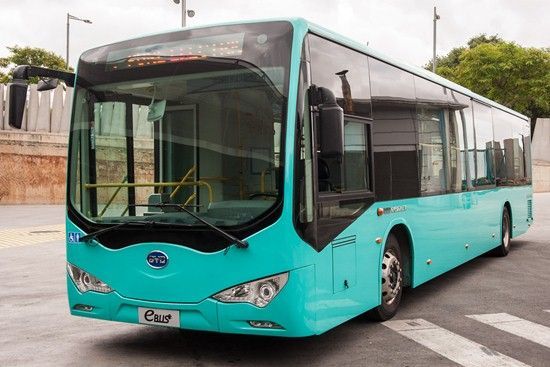 Barcelona también prueba el autobús eléctrico de BYD
