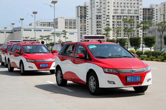 Taiwán incorporará 1.500 taxis eléctricos de BYD