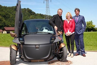 KTM presenta el E3W, el "Twizy Killer"